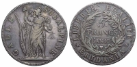 Italy-A-Regional-Mints-Torino-Piedmont-Republic-Francs-A-10-AR