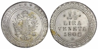 Italy-A-Regional-Mints-Venezia-Francesco-II-Lira-1802-BI
