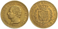 Italy-C-House-of-Savoy-Kingdom-of-Sardinia-Carlo-Felice-Lire-1825-Gold