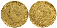 Italy-C-House-of-Savoy-Kingdom-of-Sardinia-Carlo-Felice-Lire-1826-Gold