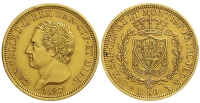 Italy-C-House-of-Savoy-Kingdom-of-Sardinia-Carlo-Felice-Lire-1827-Gold
