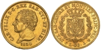 Italy-C-House-of-Savoy-Kingdom-of-Sardinia-Carlo-Felice-Lire-1830-Gold