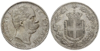 Italy-D-Kingdom-Umberto-I-Lire-1884-AR