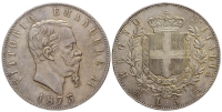 Italy-D-Kingdom-Vittorio-Emanuele-II-Lire-1873-AR
