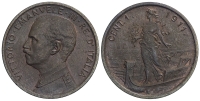 Italy-D-Kingdom-Vittorio-Emanuele-III-Cent-1911-AE