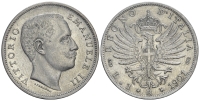 Italy-D-Kingdom-Vittorio-Emanuele-III-Lira-1901-AR