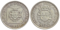 Mozambique-Portoguese-Republic-Escudos-1938-AR