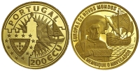 Portugal-Republic-Ecus-1991-Gold