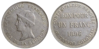 Reunion-French-Department-Franc-1896-CuNi