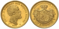 Sweden-Oscar-II-Kronor-1895-Gold