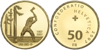 Switzerland-Commemorative-Coinage-Francs-2007-Gold