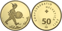 Switzerland-Commemorative-Coinage-Francs-2011-Gold