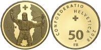 Switzerland-Commemorative-Coinage-Francs-2018-Gold