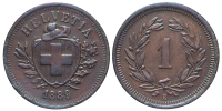Switzerland-Confoederatio-Helvetica-Cent-1889-AE