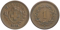 Switzerland-Confoederatio-Helvetica-Cent-1891-AE