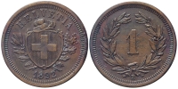 Switzerland-Confoederatio-Helvetica-Cent-1892-AE