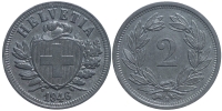 Switzerland-Confoederatio-Helvetica-Cent-1946-Zn