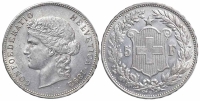Switzerland-Confoederatio-Helvetica-Francs-1892-AR