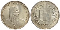 Switzerland-Confoederatio-Helvetica-Francs-1926-AR
