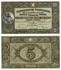 Switzerland-Confoederatio-Helvetica-Francs-1949-BN