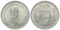 Switzerland-Confoederatio-Helvetica-Francs-1952-AR