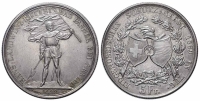 Switzerland-Shooting-Festival-Francs-1869-AR