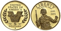 United-States-Commemoratives-Dollars-1993-Gold
