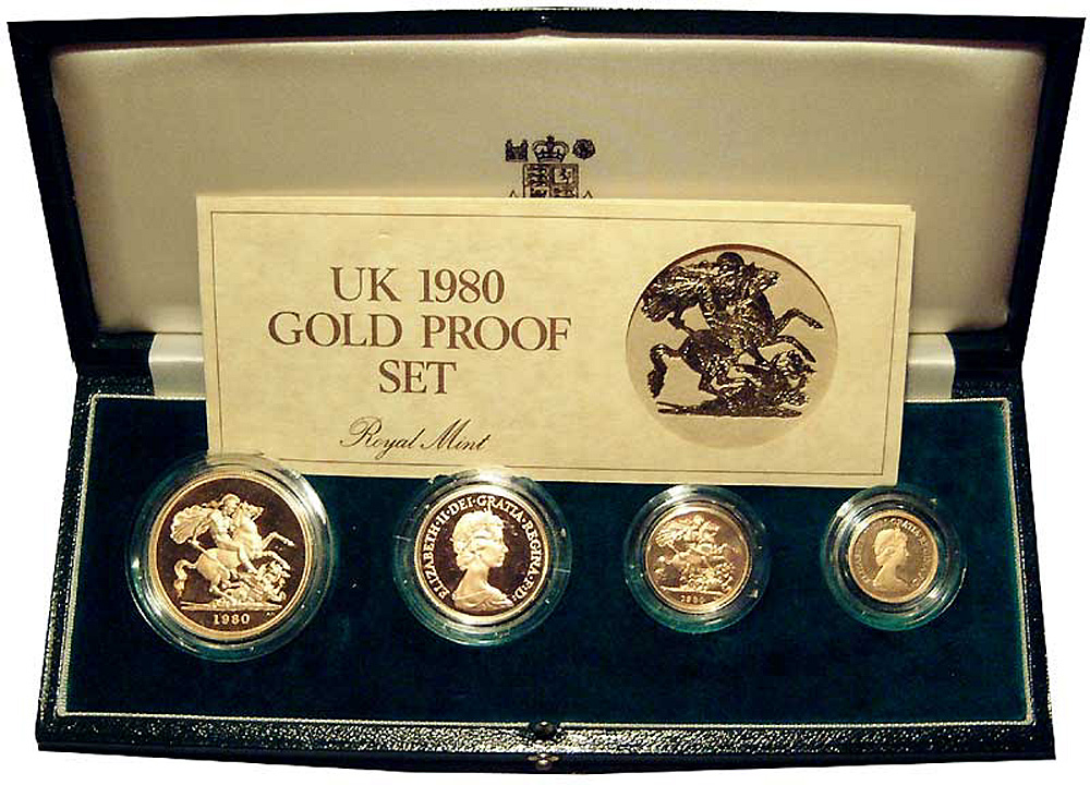 Great Britain Elizabeth 1980 Gold 