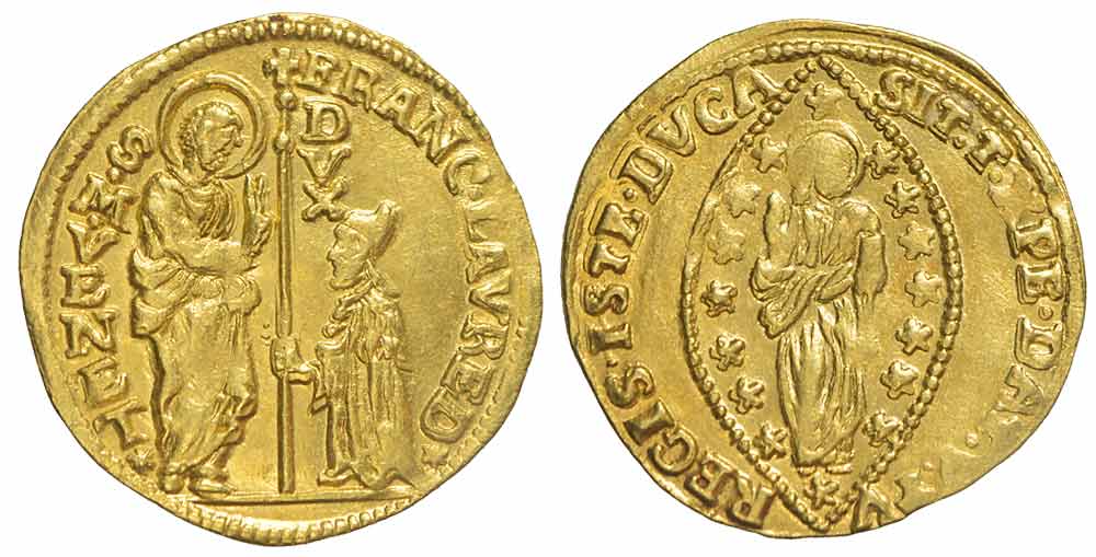 Italy Regional Mints Venezia Francesco Loredan Zecchino 