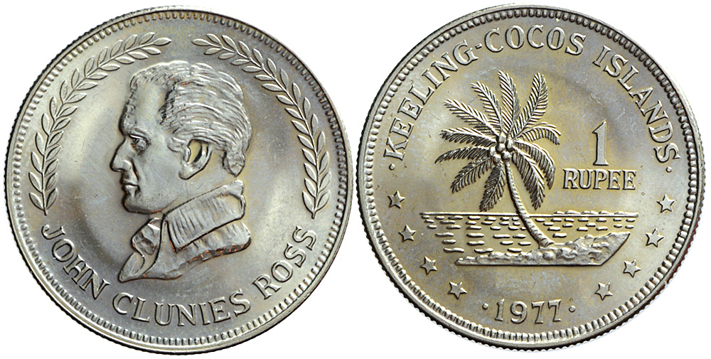 Keeling Cocos islands John Cecil Clunies Ross Governor 