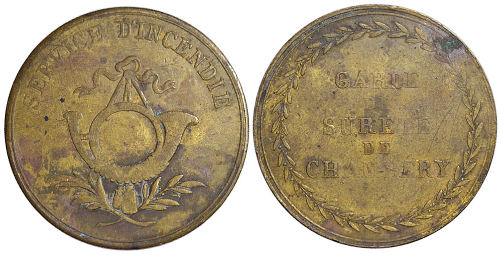 Medals France Chambery Medal 1800 