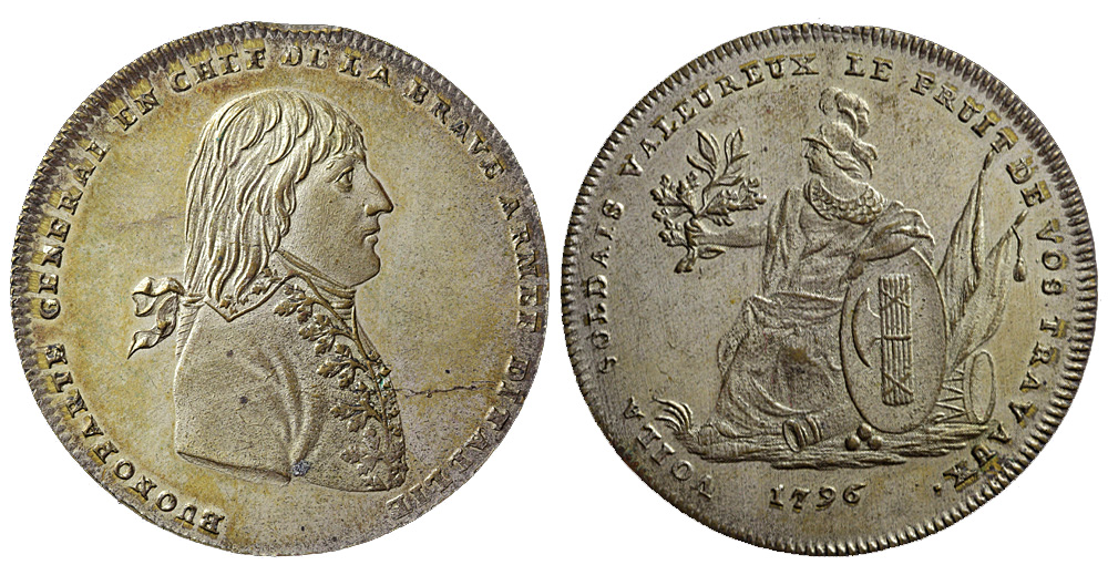 Medals France Directory Medal 1796 