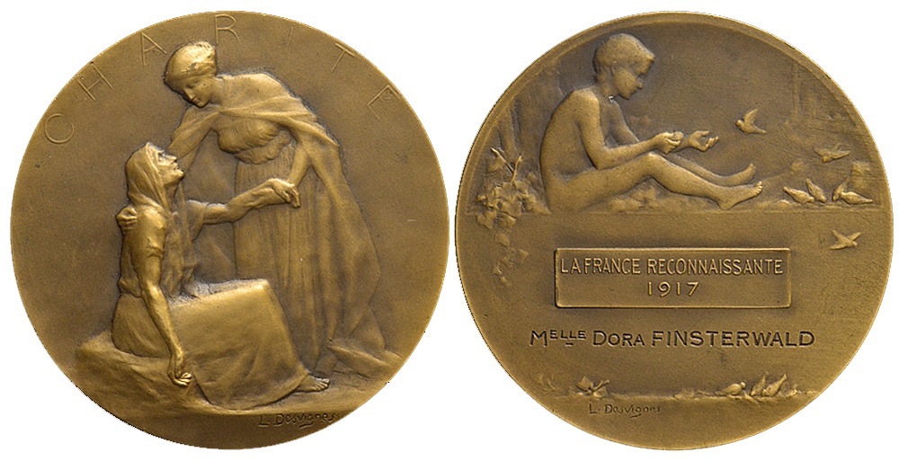 Medals France Republic Medal 1917 