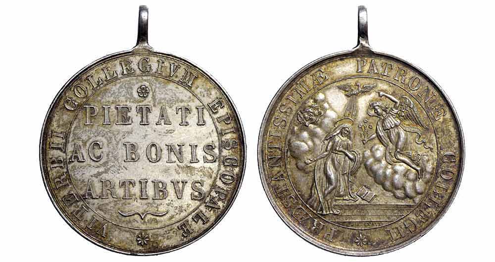 Medals Italy Viterbo Medal 1800 