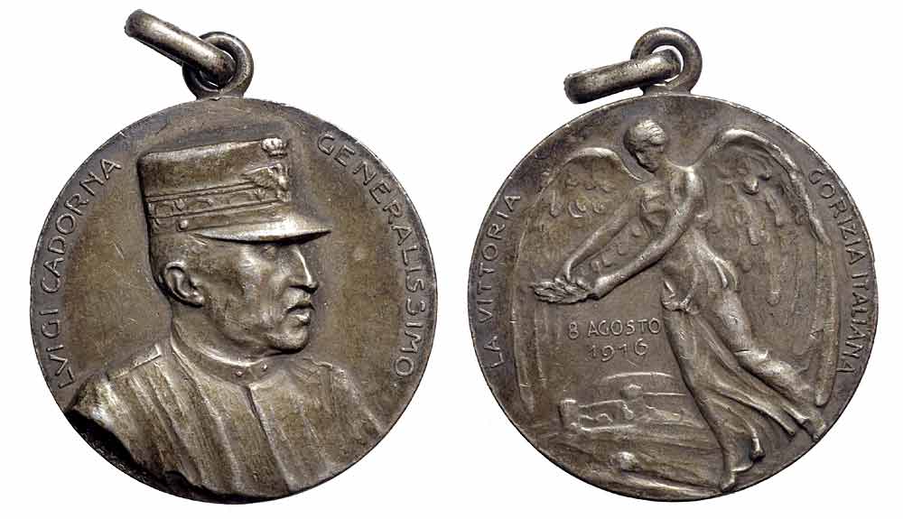 Medals Italy Vittorio Emanuele Medal 1916 