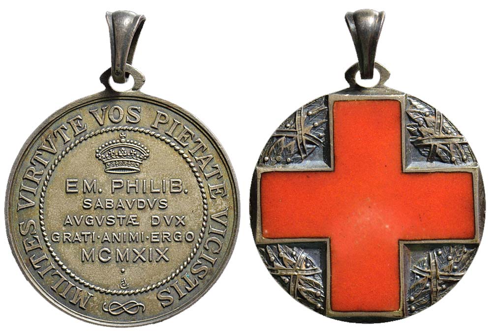 Medals Italy Vittorio Emanuele Medal 1919 