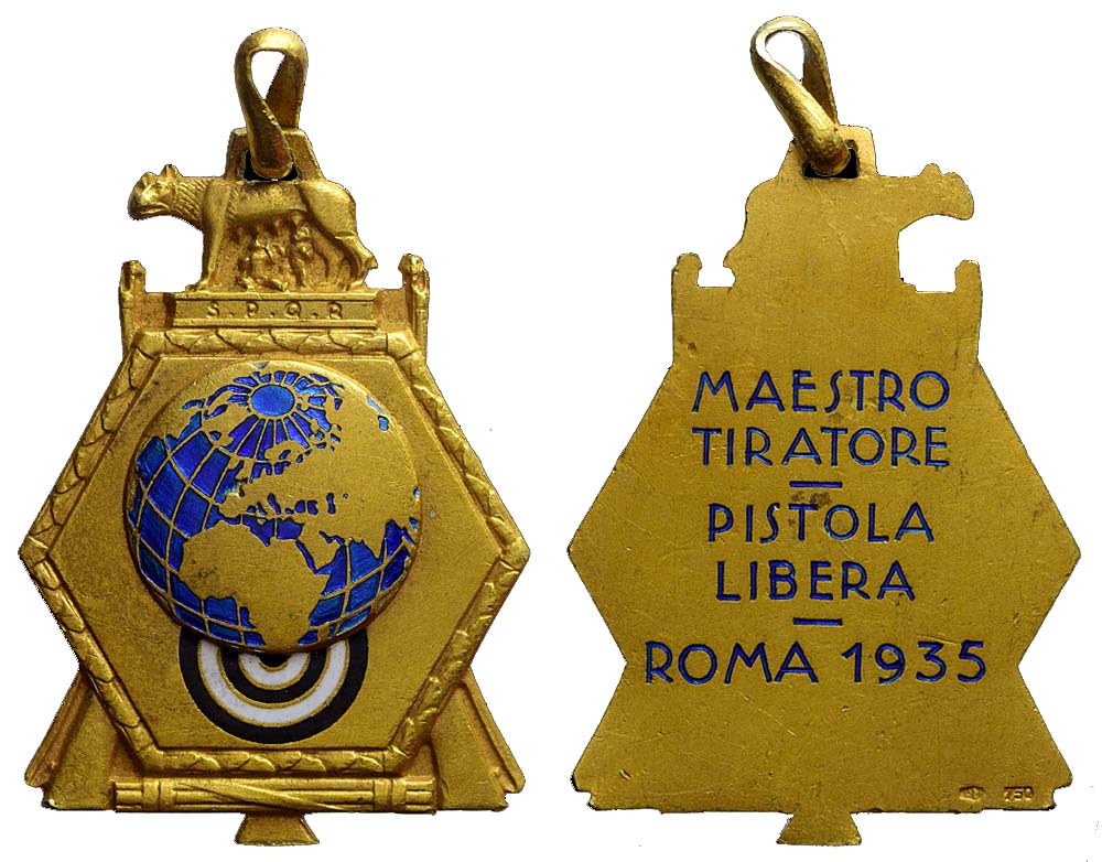 Medals Italy Vittorio Emanuele Medal 1935 Gold 