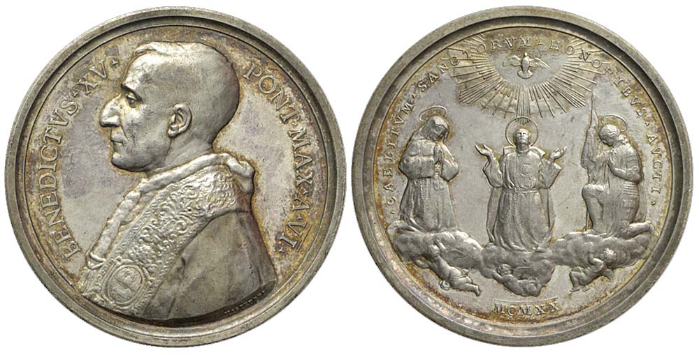 Medals Rome Benedict Medal 1920 