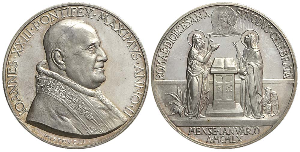 Medals Rome Johannes XXIII Medal 1960 
