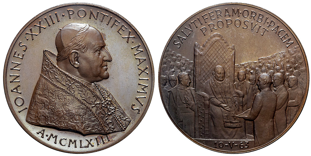 Medals Rome Johannes XXIII Medal 1963 