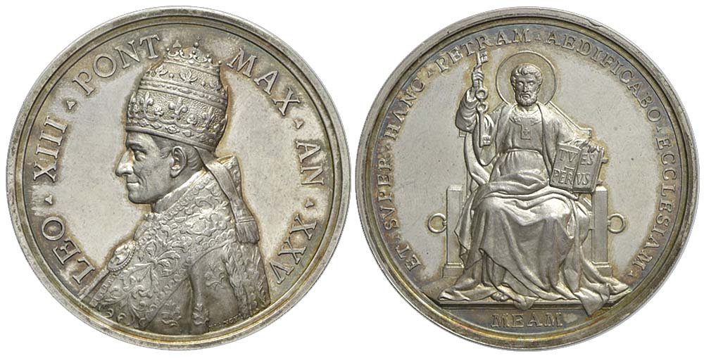 Medals Rome XIII Medal 1902 