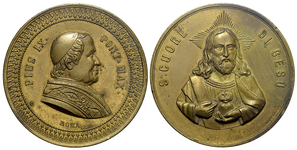 Medals Rome Pius Medal 