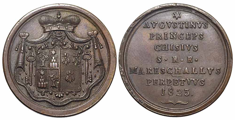 Medals Rome Sede Vacante Medal 1823 
