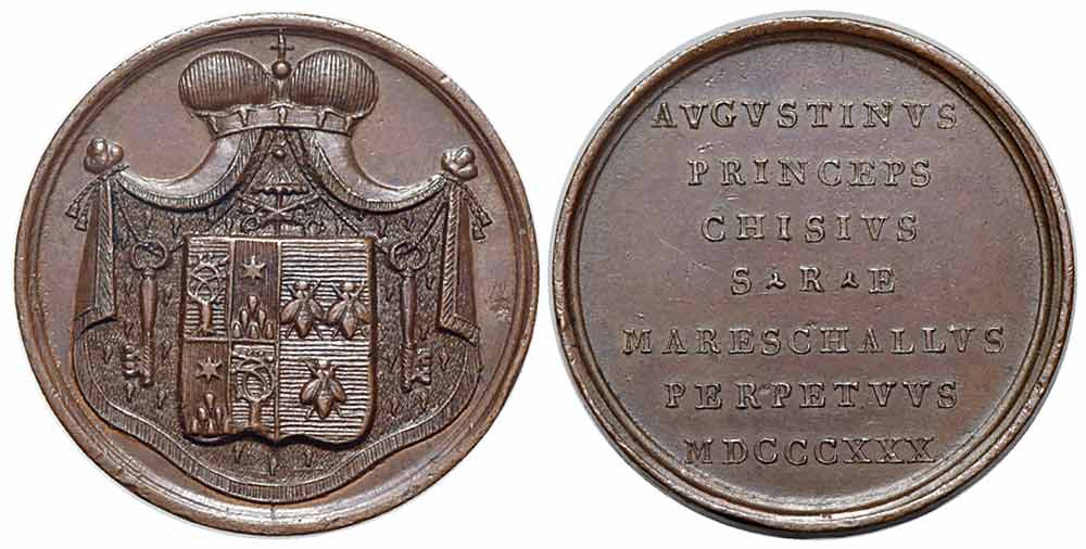 Medals Rome Sede Vacante Medal 1830 