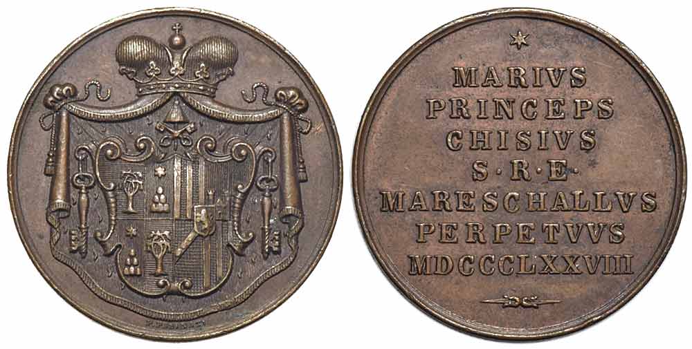 Medals Rome Sede Vacante Medal 1878 