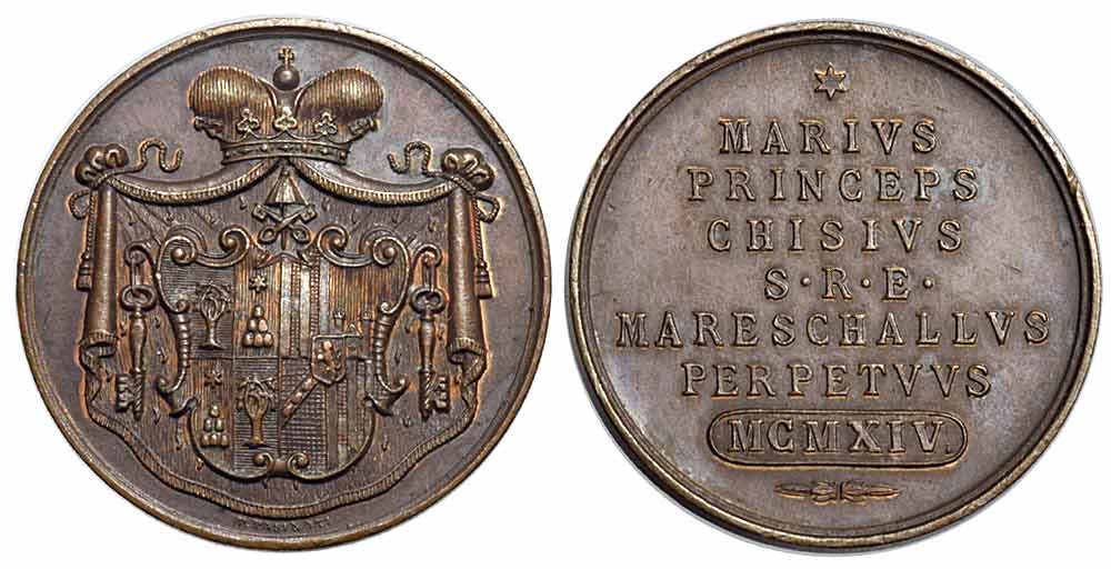 Medals Rome Sede Vacante Medal 1914 