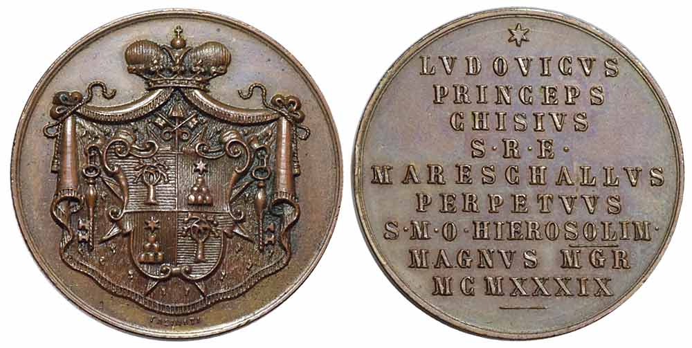Medals Rome Sede Vacante Medal 1939 