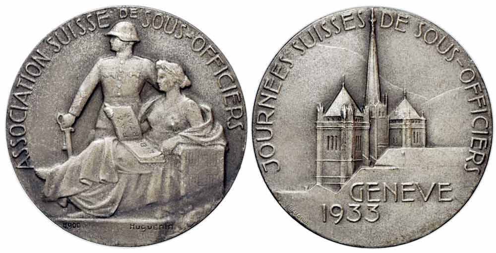 Medals Switzerland Geneve Medal 1933 