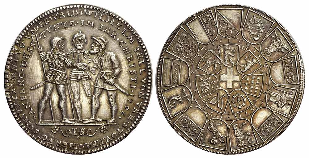Medals Switzerland Medal 1550 