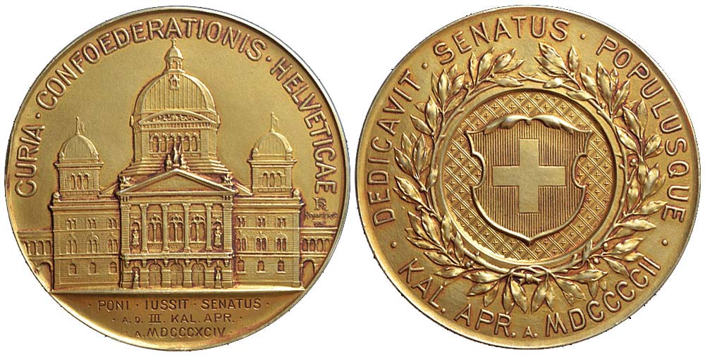 Medals Switzerland Medal 1902 